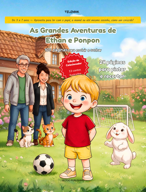 The Great Adventures of Ethan and Ponpon: 100 Pages to grow and aim high